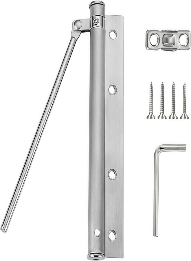 Drofail مفصلات إغلاق أبواب زنبركية قابلة للتعديل من دروفيل، معدنية، تغلق ببطء، مناسبة لبوابات الحدائق، خشبية، للمنزل، المكتب، غرفة النوم - Image 1